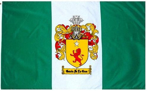 Garciadelacruz family crest coat of arms flag
