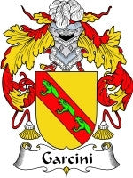 Garcini coat of arms family crest download