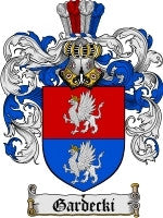 Gardecki coat of arms family crest download