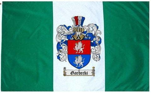 Gardecki family crest coat of arms flag