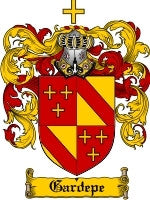 Gardepe coat of arms family crest download