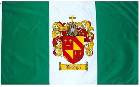 Gardepe family crest coat of arms flag