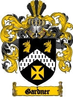 Gardner coat of arms family crest download
