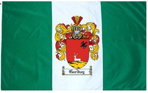 Garibay family crest coat of arms flag