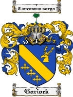 Gariock coat of arms family crest download