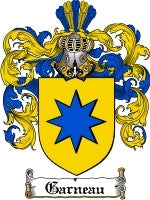 Garneau coat of arms family crest download