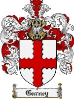 Garney coat of arms family crest download