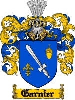Garnier coat of arms family crest download