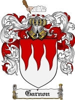 Garnon coat of arms family crest download