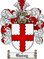 Garny coat of arms family crest download