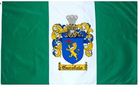 Garofalo family crest coat of arms flag