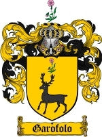 Garofolo coat of arms family crest download