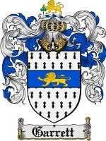 Garrett coat of arms family crest download