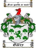 Garry coat of arms family crest download