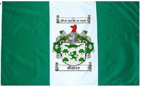 Garry family crest coat of arms flag