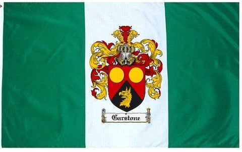 Garstone family crest coat of arms flag