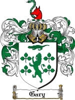 Gary coat of arms family crest download