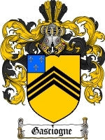 Gasciogne coat of arms family crest download