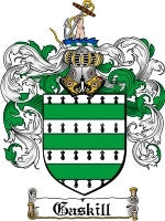 Gaskill coat of arms family crest download