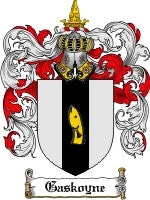 Gaskoyne coat of arms family crest download