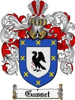 Gasset coat of arms family crest download