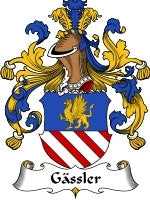 Gassler coat of arms family crest download