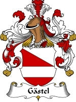Gastel coat of arms family crest download