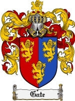 Gate coat of arms family crest download