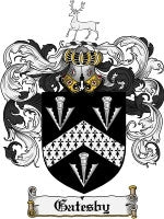 Gatesby coat of arms family crest download