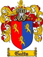 Gatts coat of arms family crest download