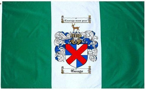 Gauge family crest coat of arms flag