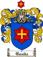 Gaulke coat of arms family crest download
