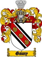 Gauny coat of arms family crest download