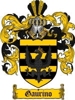 Gaurino coat of arms family crest download