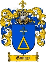 Gautney coat of arms family crest download