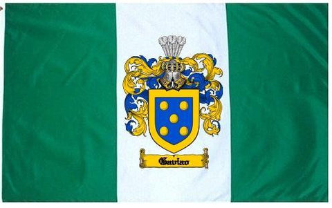 Gaviao family crest coat of arms flag