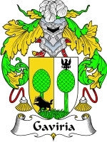 Gaviria coat of arms family crest download