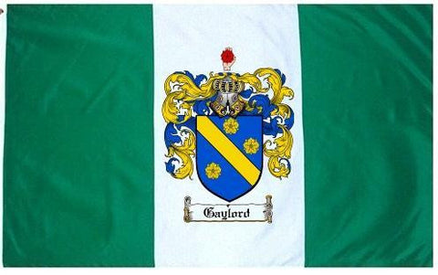 Gaylord family crest coat of arms flag