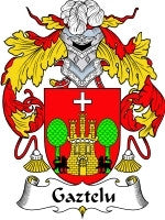 Gaztelu coat of arms family crest download