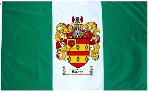 geare Geare Coat of Arms Flag / Family Crest Flag – Family Crests / Coat of Arms Gifts