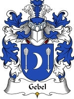 Gebel coat of arms family crest download