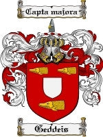 Geddeis coat of arms family crest download