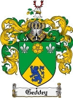 Geddey coat of arms family crest download