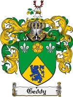 Geddy coat of arms family crest download