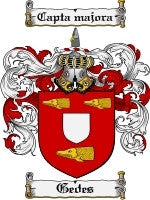 Gedes coat of arms family crest download