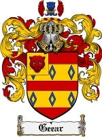 Geear coat of arms family crest download