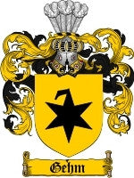 Gehm coat of arms family crest download