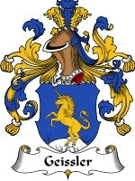 Geissler coat of arms family crest download