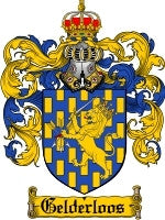 Gelderloos coat of arms family crest download