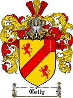 Gelly coat of arms family crest download